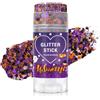 ELKLUG Glitter Stick Viso e Corpo, Brillantini Capelli Lavabili per Halloween e Festival, Trucco Gel Luccicante per Viso, Corpo e Capelli, Ideale per Carnevale e Feste, Bambini e Adulti