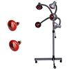 Z Salon Dryer 750W Asciugacapelli Parrucchiere Lamp Raggi Infrarossi Calore Luce Rossa Pavimento Asciugacapelli Stand Up Processore Colore Styling Cappuccio Professionale/Parrucchiere Attrezzatura Barbiere,7bulb