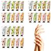 Cerioll Crema Mani Set, 30 Pezzi Mini Crema Mani Idratante, Idratante E Nutriente, Per Compleanno, Festa Della Mamma, Natale, Valentino, Profumo Di Frutta, Tutti I Tipi Di Pelle, Non Unge, 20g