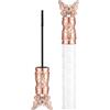 MAYEON Mascara waterproof a micro-spazzolino, allungante & arricciante (1pc) | Anti-sbavatura, senza grumi, allungante, lunga durata, per ciglia minuscole e inferiori, nero, design tubo a farfalla