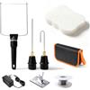 Waufoae Taglierina elettrica per polistirolo, 3 in 1, 18-24 W | Taglierina per schiuma con 3 accessori, riscaldamento rapido, per polistirolo, modellismo, progetti fai da te