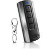 NLDZGA Telecomando per Porte da Garage per Hörmann BS 868MHz,Nero,1 Pezzo | Per Hörmann BS Bisecur 868MHz HSE1,HSE2,HSE4-868-BS, HS1,HS4,HS5,HSS4,HSP4,HSD2-868-BS, Telecomando di Ricambio a 4 Canali