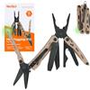 NexTool Multitool F12 Mini Flagship Strumento multifunzione 13 in 1 per portachiavi con forbici seghettate, lima, blocco di sicurezza, acciaio 80CrMoV14 migliorato per EDC, per esterni e fai da te
