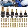 VUTYNKO Set di 6 pinze per rivetti, con 60 dadi per rivetti M3 M4 M5 M6 M8 M10, dadi di pressatura, rivettatrice manuale e rivettatrice manuale