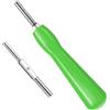 Abeillo Set di cacciaviti Gamebit da 4,5 mm e 3,8 mm, a doppia estremità, cacciavite di sicurezza per riparazione SNES, NES, N64, GameBoy, cacciavite magnetico (verde)