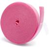 UOCAI Strisce isolanti per bordi autoadesive, 50 mm x 5 mm x 10 m, per compensazione, nastro di disaccoppiamento autoadesivo, per riscaldamento a pavimento, massetto (rosa)