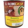 Generico Impregnante per Legno con Finitura a Cera Trasparente 750 ml - Protettivo Idrorepellente per Interni ed Esterni, Protezione UV, Anti Muffa e Funghi, Effetto Naturale