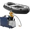 QWMEIYOU Pompa ad aria ad alta pressione PCP 4500PSI 220V compressore per bombola ad | Per fucile ad aria compressa e paintball