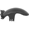 TOTHERIDER Parafango posteriore esteso per moto compatibile con BMW C400X C400GT 2025 resistente PP paraspruzzi profilo più ampio e più lungo facile da installare con bulloni, nero (nero)