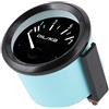 Keenso Misuratore di Pressione Dell'olio 12V, Manometro Dell'olio Universale 12V 0‑7 kg/cm² Strumento per Auto con Diametro di 52 Mm con Sensore di Luce LED Bianca