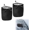 Bavooty Copertura per Specchietto Retrovisore Laterale, Copri Specchietto, Copertura per Specchietto Retrovisore per Neve e Ghiaccio, Copertura Specchietto Laterale per Auto,Nero,2pcs