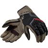 REV'IT! Revit Mangrove Guanti Moto, nero/sabbia, 2XL