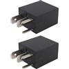 eMagTech Relè di traino per scatola dei fusibili a 4 pin, 9C2T-14B192-AA 9C2T14B192AA, 2 pezzi, compatibile con Ford