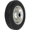 UNITRAILER KNOTT ruota di scorta ruotino Ruota di scorta 4802799X gomma piena 200 x 50 mm cerchio acciaio mozzo 20 x 54 mm manovre su superfici dure per ruotini di supporto per rimorchio