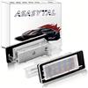 Asasytal Luce Targa LED per Targa, SMDS LED 6000K Errore Bianco Luminoso Privo Compatibile con Renault Cap-Tur J5 ES-Pace MK4 Flu-Ence SCE-NIC MK2/3 MPV Grand SCE-NIC MK2/3, 2 Pezzi