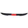 Denash Spoiler Bagagliaio Auto Universale, Alettone Posteriore Regolabile | Finitura nera e rossa lucida, ABS resistente al calore, design in 3 pezzi, include nastro adesivo resistente per
