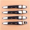 nongyo Guscio Maniglia Porta Compatibile con Fiat per 500X SUV 2016 2017 2018 2019 2020 2021 2022 2023 Copertura Maniglia Portiera Laterale Esterna Cromata
