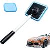 Luetgho Pulisci Vetri Magnetico Doppio Vetro, Duals Magnetic Car Windshield Cleaner | Per Parabrezza Auto A Doppio Lato Detergente Magnetico Per Vetri Senza , Strumento Essenziale Per Viaggi E Guida Quotidi
