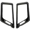 Gettimore Mascherina di ricambio per griglia dell'aria condizionata anteriore per BMW X1 E84 2010-2015, colore nero lucido