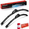 Frankberg 2x Spazzole Tergicristallo 500mm/400mm, Anteriore | Compatibile con Trevis, JS 60, JS50, Tour combinato, S.i.r.i.o.n M3, logo GA