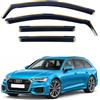 AC WOW 4 deflettori antivento e antipioggia per Audi A6 S6 (C8) Avant Estate 2018 2019 2020 2021 2022 2023 2024 2025