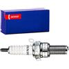 DENSO Candela accensione U24EPR9 1 Elettrodo di massa Elettrodo centrale-Nichel Apertura chiave: 16 mm Lunghezza filettatura: 19mm Compatibilità con YAMAHA MOTORCYCLES YS, MOTO GUZZI MC V 7