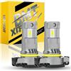 BMT xms Lampadina PSX24W LED 20000LM 6500K, 2 Pezzi | 400% Più luminosità bianco, dimensioni mini 1:1, Plug and Play, Senza errori