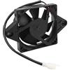 BOROCO Ventola di raffreddamento universale 12V 15W Ventola elettrica per radiatore ad alte prestazioni per moto 150cc 200cc 250cc ATV Go Kart Materiale plastico durevole