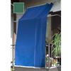 - Tenda da sole a caduta verticale con anelli 145x300 cm verde