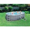 Bestway Piscina fuori terra tubolare in pvc/acciaio Bestway Pw SteelFrame 424x250x100 cm
