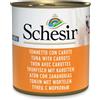 - Cibo umido per cani Schesir Tonnetto con carote lattina 285 g
