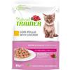 - Cibo umido per gatti Natural Trainer cat kitten&young pollo busta 85 g