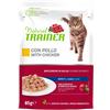 - Cibo umido per gatti Natural Trainer cat adulto pollo busta 85 g