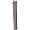Altro Fontana da giardino Manchester in metallo tortora H 85 cm