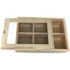 - Scatola in legno porta bustine the 24x17x7 cm