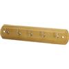 - Appendino legno con 5 ganci 20x4,5x1 cm