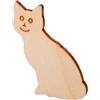 - Sagoma in legno gatto 7x4x0,4 cm