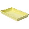 - Vassoio in legno ondulato 28x20x4 cm