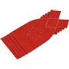 LUX-TOOLS Fogli abrasivi adesivi per levigatrice multifunzione LUX-TOOLS Black+D