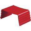 Altro Traversino fissatubi per canale 80 mm x 60 mm rosso 1 pz