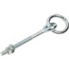 Altro Anello a vite con dado acciaio zincato 128x40 mm