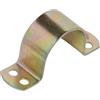 Altro Staffa per tubo acciaio zincato 135x40 mm giallo