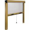 Irs Zanzariera Irs Sottile Plus avvolgibile verticale 140x250 cm bronzo