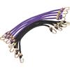LUX-TOOLS Fune elastica con ganci in metallo LUX-TOOLS 25 cm 8 pz