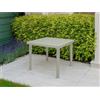 Grandsoleil Tavolo da giardino Boheme in materiale ecologico 90x90 cm iuta
