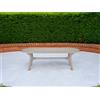 Grandsoleil Tavolo allungabile da giardino Pagoda in plastica 180-230x90x72,5 cm
