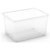 KIS Contenitore in plastica C Box 38,5x55x30,5 cm XL trasparente