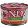 - Cibo umido per cani N&D Adult Mini quinoa, aringa e cocco 140 g