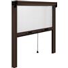 Irs Zanzariera avvolgibile Irs Sunox 100x160 cm marrone