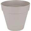 - Vaso Loft urban rotondo 20 cm grigio